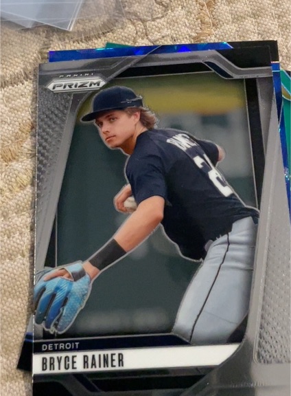 2025 Panini Prizm #223 Bryce Rainer — front
