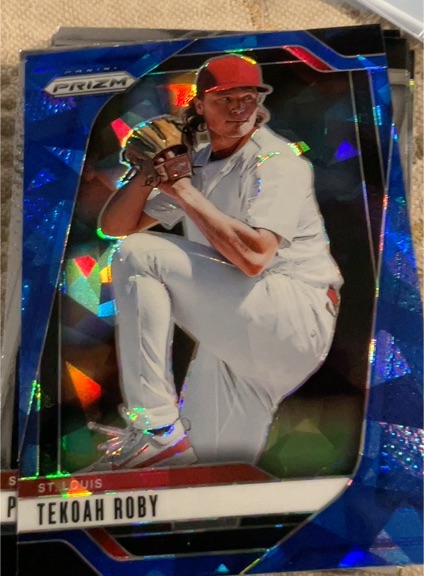 2025 Panini Prizm #143 Tekoah Roby — front