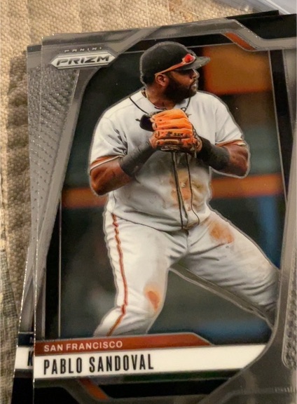 2025 Panini Prizm #294 Pablo Sandoval — front
