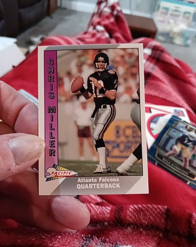 1991 Pacific #16 Chris Miller — front