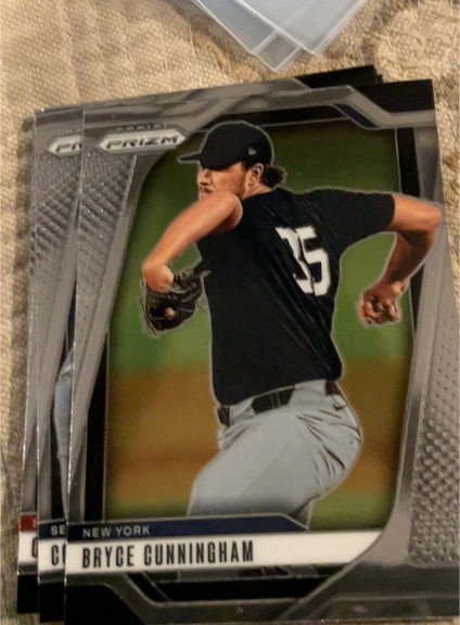 2025 Panini Prizm #32 Bryce Cunningham — front
