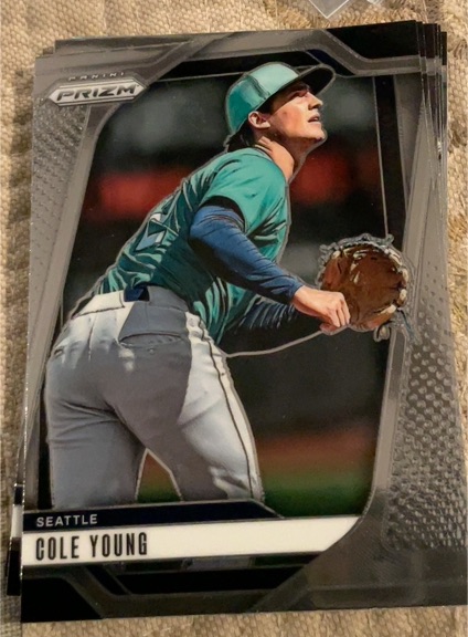 2025 Panini Prizm #280 Cole Young — front