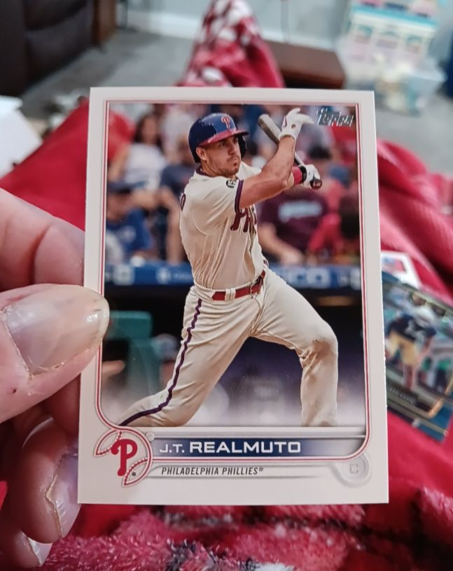 2022 Topps Series 1 #180 J.T. Realmuto — front