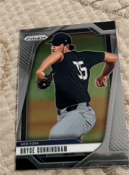2025 Panini Prizm #32 Bryce Cunningham — front