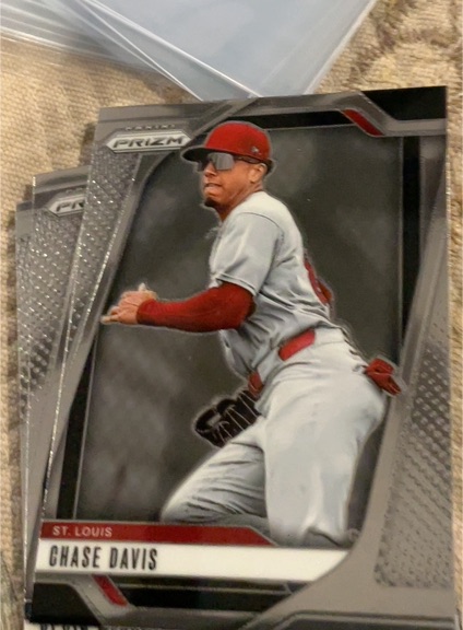2025 Panini Prizm #237 Chase Davis — front