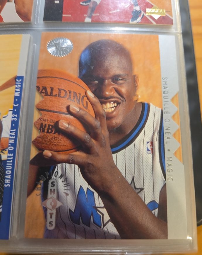 1994-95 Upper Deck Collector's Choice #205 Shaquille O'Neal — front