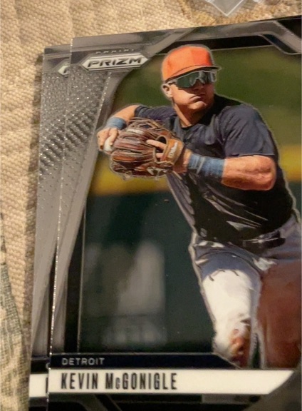 2025 Panini Prizm #75 Kevin McGonigle — front