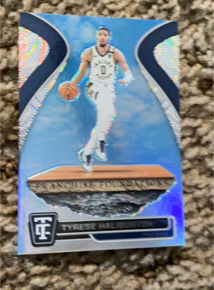 2024-25 Panini Totally Certified #21 Tyrese Haliburton Franchise Foundations — front