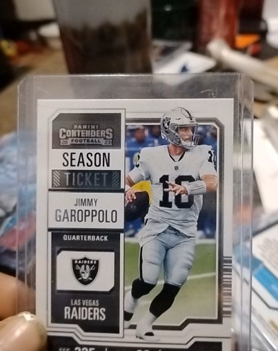 2023 Panini Contenders #54 Jimmy Garoppolo Season Ticket — front