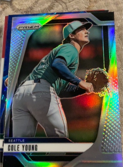 2025 Panini Prizm #280 Cole Young — front