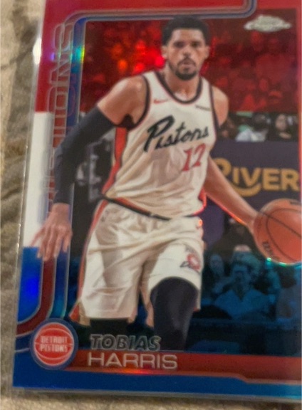 2025-26 Topps Chrome #6 Tobias Harris — front