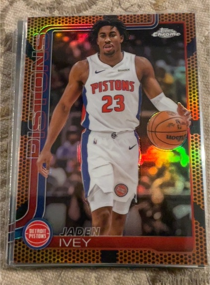 2025-26 Topps Chrome #61 Jaden Ivey — front