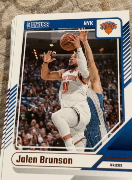 2024-25 Panini Donruss #128 Jalen Brunson New York Knicks — front