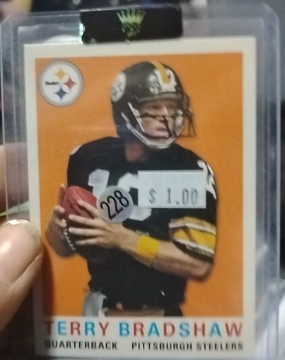 1972 Topps #228 Terry Bradshaw — front