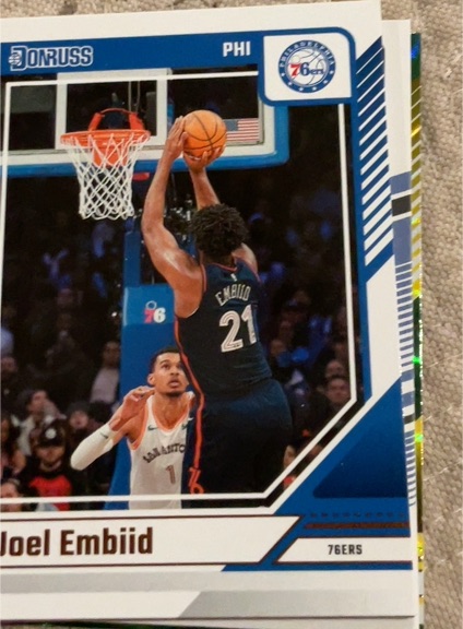 2024-25 Panini Donruss #28 Joel Embiid — front