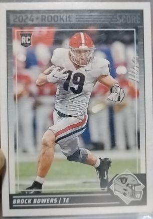 2024 Score #310 Brock Bowers Rookie — front