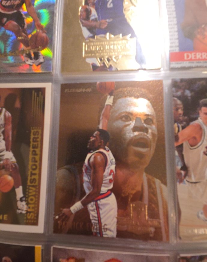 1995 Fleer Flair #45 Patrick Ewing — front