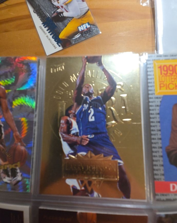1995-96 Fleer Ultra Gold Medallion #4 Laron Profit — front