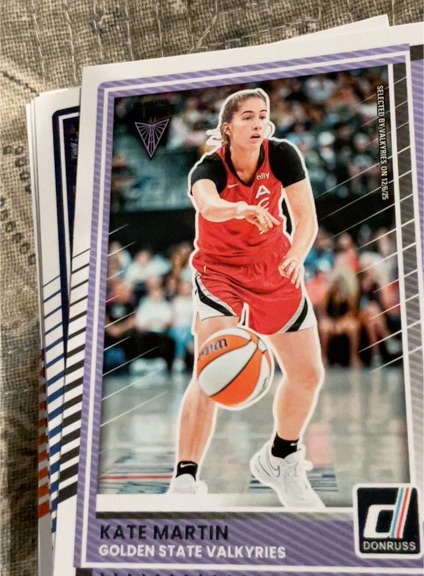 2025 Donruss WNBA #54 Kate Martin — front