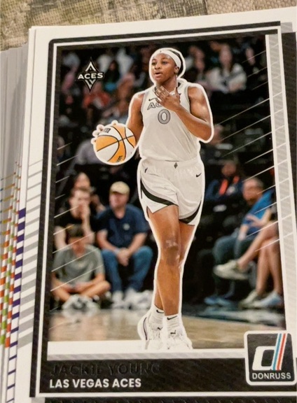 2025 Donruss WNBA #60 Jackie Young — front