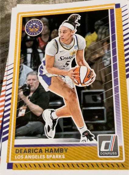 2025 Panini Donruss WNBA #43 Dearica Hamby — front