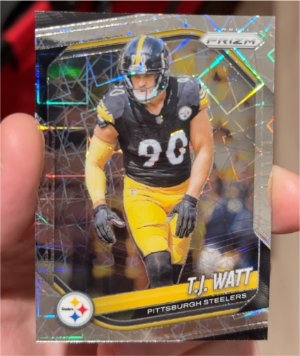2025 Panini Prizm #263 T.J. Watt — front