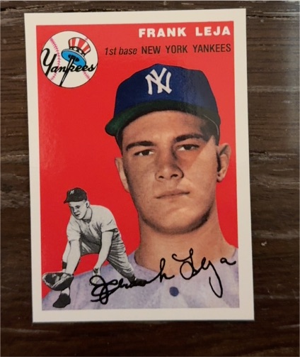 1994 Topps Archives 1954 #175 Frank Leja — front