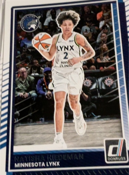 2025 Donruss WNBA #72 Natisha Hiedeman — front