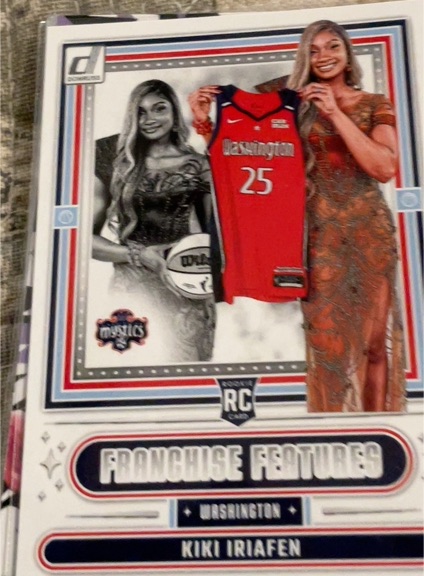 2025 Panini Donruss WNBA #18 Kiki Iriafen — front