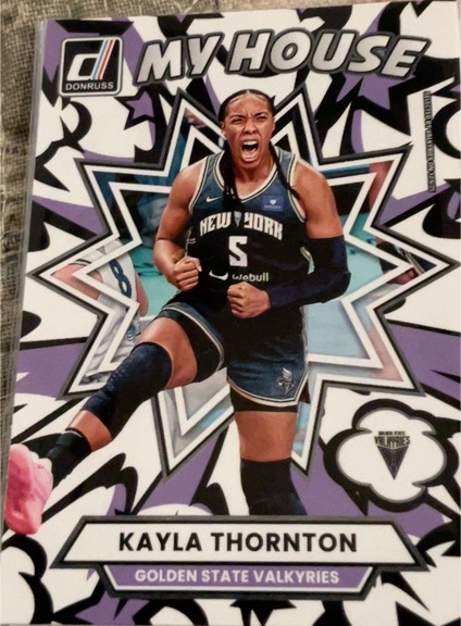 2025 Donruss WNBA My House #3 Kayla Thornton — front