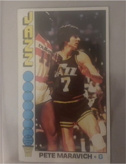 1976-77 Topps #60 Pete Maravich — front