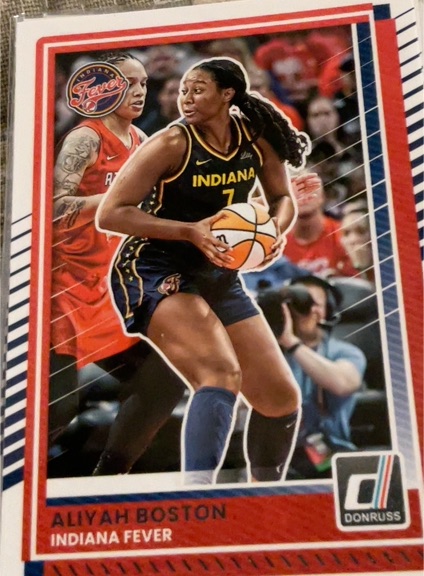 2025 Panini Donruss WNBA #1 Aliyah Boston — front
