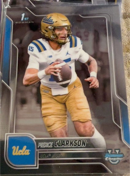2025 Bowman Chrome #156 Pierce Clarkson — front