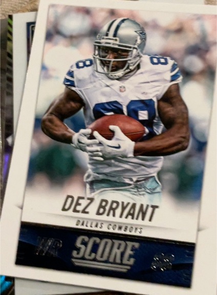 2014 Panini Score #59 Dez Bryant — front