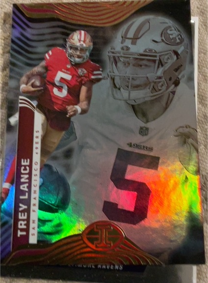 2022 Panini Illusions #88 Trey Lance — front