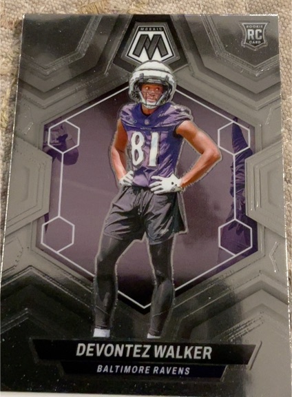2024 Panini Mosaic #381 Devontez Walker — front
