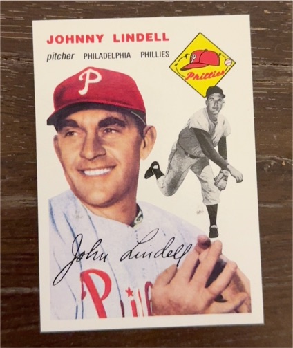 1994 Topps Archives 1954 #51 Johnny Lindell — front