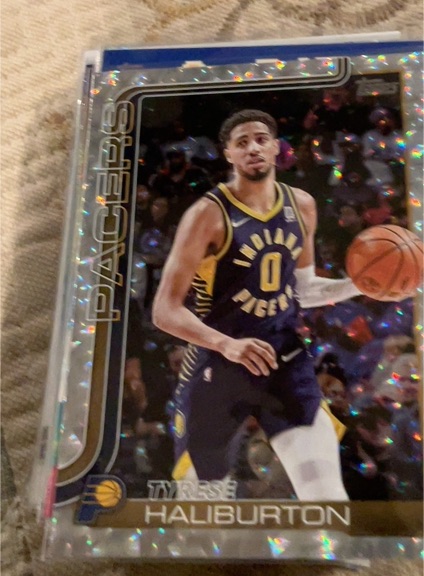 2025-26 Topps #47 Tyrese Haliburton — front