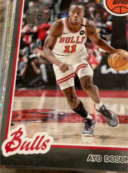 2025-26 Topps 45th Anniversary #80BK-21 Ayo Dosunmu — front