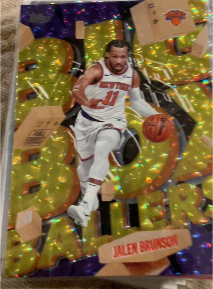 2025-26 Topps Flagship Basketball #BB-35 Jalen Brunson — front