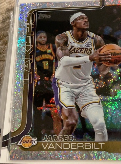 2025-26 Topps #155 Jarred Vanderbilt — front