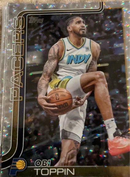 2025-26 Topps #51 Obi Toppin — front
