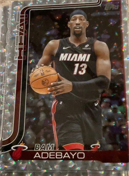 2025-26 Topps #75 Bam Adebayo — front