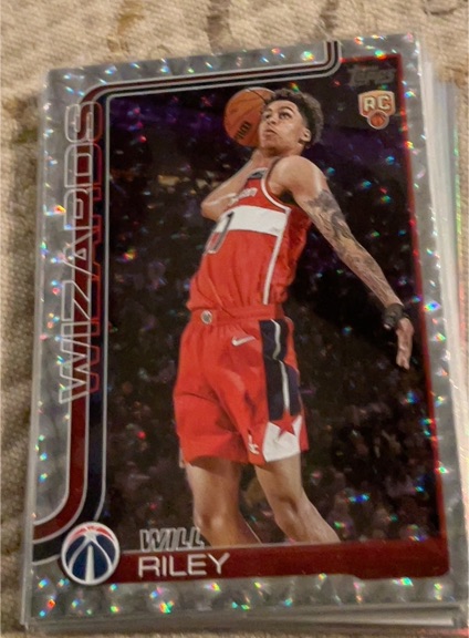 2025-26 Topps #221 Will Riley — front