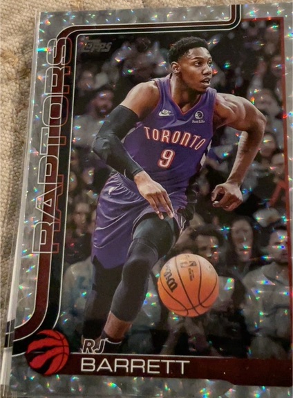 2025-26 Topps #33 RJ Barrett — front