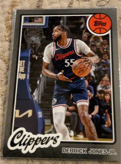 2025-26 Topps 45th Anniversary #80BK-45 Derrick Jones Jr. — front