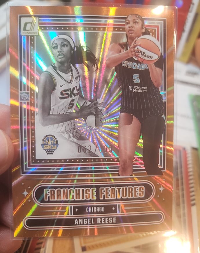 2025 Donruss WNBA Franchise Features #5 Angel Reese Chicago Sky — front