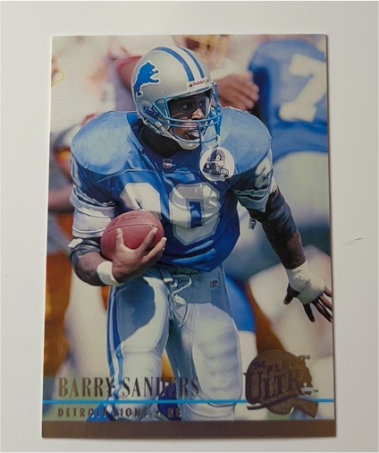 1994 Fleer Ultra #101 Barry Sanders — front