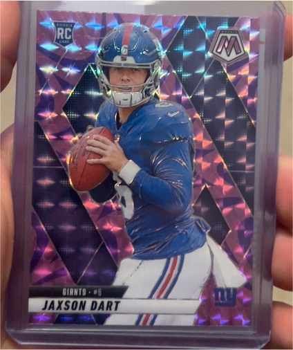 2025 Panini Mosaic #362 Jaxson Dart — front