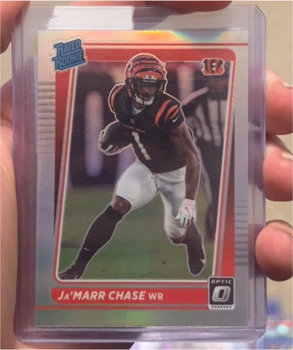 2021 Panini Donruss Optic #207 Ja'Marr Chase — front